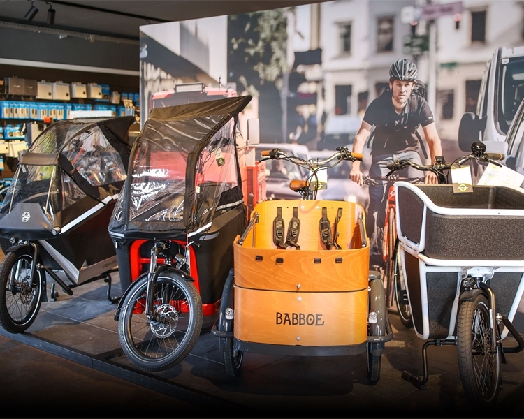 Lastenräder entdecken und ausprobieren